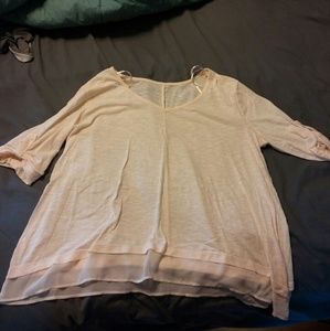 NY&C light pink shirt